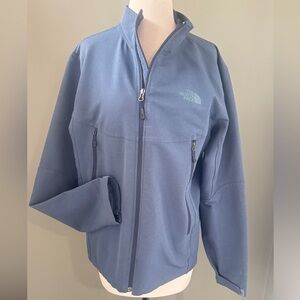 The North Face Women's Slate Blue Softshell Utility Jacket. Sz M. Like new